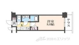 CRESTTAPP京都太秦天神川DEX２間取り図面