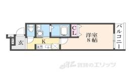 フジパレス忍ケ丘１番館間取り図面