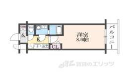 CRESTTAPP京都太秦天神川DEX２間取り図面