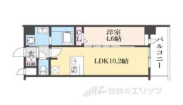 CRESTTAPP京都太秦天神川DEX２間取り図面