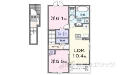 ディアコート秀明４間取り図面