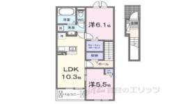 ディアコート秀明４間取り図面