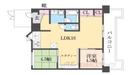 コティ横木間取り図面