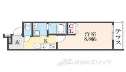 フジパレス忍ケ丘２番館間取り図面