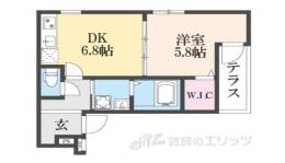 フジパレス忍ケ丘２番館間取り図面