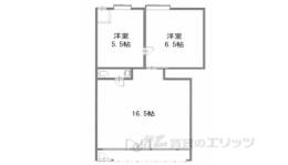 久度４丁目１－８貸店舗間取り図面