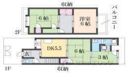 貸家間取り図面