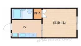 八日市ハイツ６間取り図面