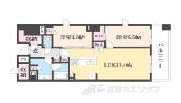 パークホームズ四条河原町間取り図面