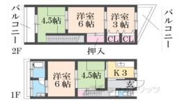 貸家間取り図面