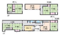 貸家間取り図面