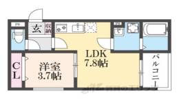 REGIES川西能勢口間取り図面