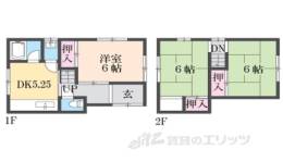 貸家間取り図面