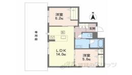 丸正・シャーメゾン京町間取り図面
