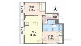 丸正・シャーメゾン京町間取り図面