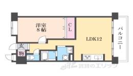 ユニハイム伏見大手筋間取り図面