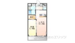 レアグランツ東難波１間取り図面