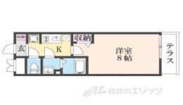 グランデコート薬大前ｎｏｒｔｈ２間取り図面
