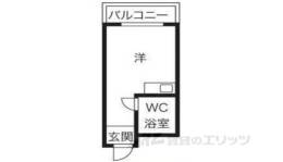 プレアール菱屋西間取り図面