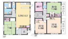 貸家間取り図面