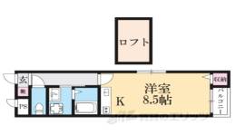 ラパン四条大宮間取り図面