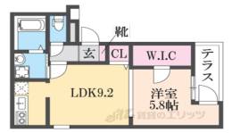 フジパレス尼崎ガーデン５番館間取り図面