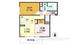 グランナッシム西京極間取り図面