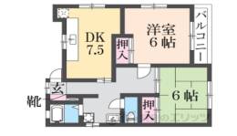 サンハイツ２間取り図面