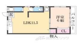 友田ハイツ２間取り図面