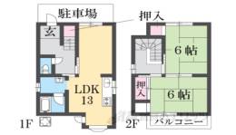 貸家間取り図面