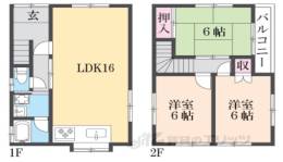 貸家間取り図面