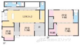 貸家間取り図面