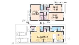 貸家間取り図面