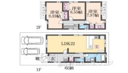 貸家間取り図面