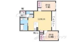 シャーメゾングレイス友岡間取り図面