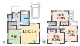 貸家間取り図面