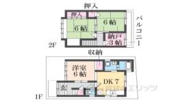 貸家間取り図面
