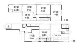 貸家間取り図面