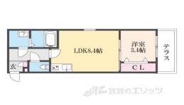 仮称)ジーメゾン京都九条ミオリア間取り図面