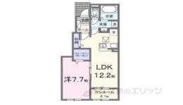 プロムナード東近江１・２間取り図面