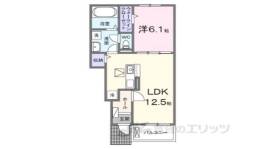 プロムナード東近江１・２間取り図面
