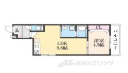 仮称）深草小久保町新築アパート間取り図面