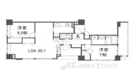 サーパス堀川今出川間取り図面