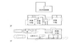 貸家間取り図面