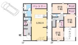 貸家間取り図面