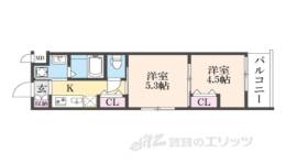 ARCOBALENO KYOTO NISHIKYOUGOKU間取り図面