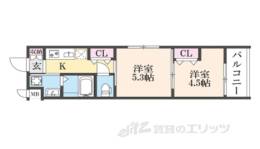 ARCOBALENO KYOTO NISHIKYOUGOKU間取り図面