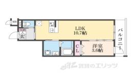 ARCOBALENO KYOTO NISHIKYOUGOKU間取り図面