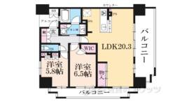ファインフラッツ草津ザ・フロント間取り図面