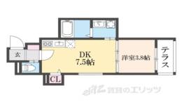 F SSECIA RAPIDE間取り図面